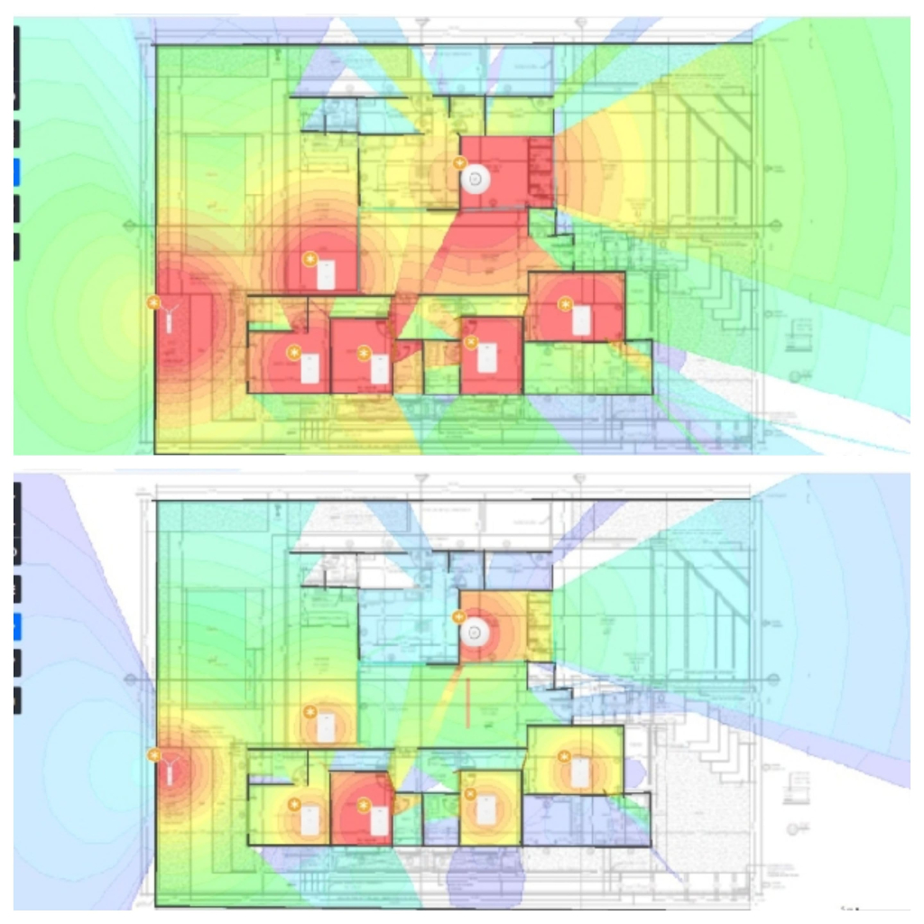 Mapa de cobertura WIFI